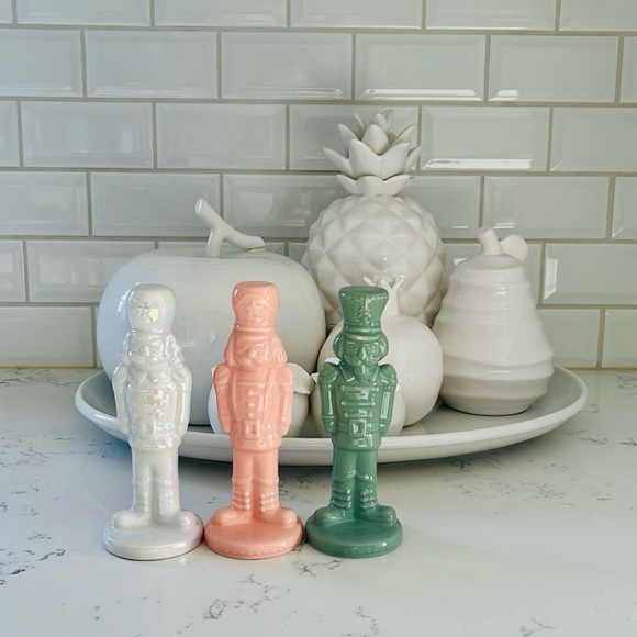 Target Bullseye’s Ceramic Nutcracker Figurines - Picture 3 of 15